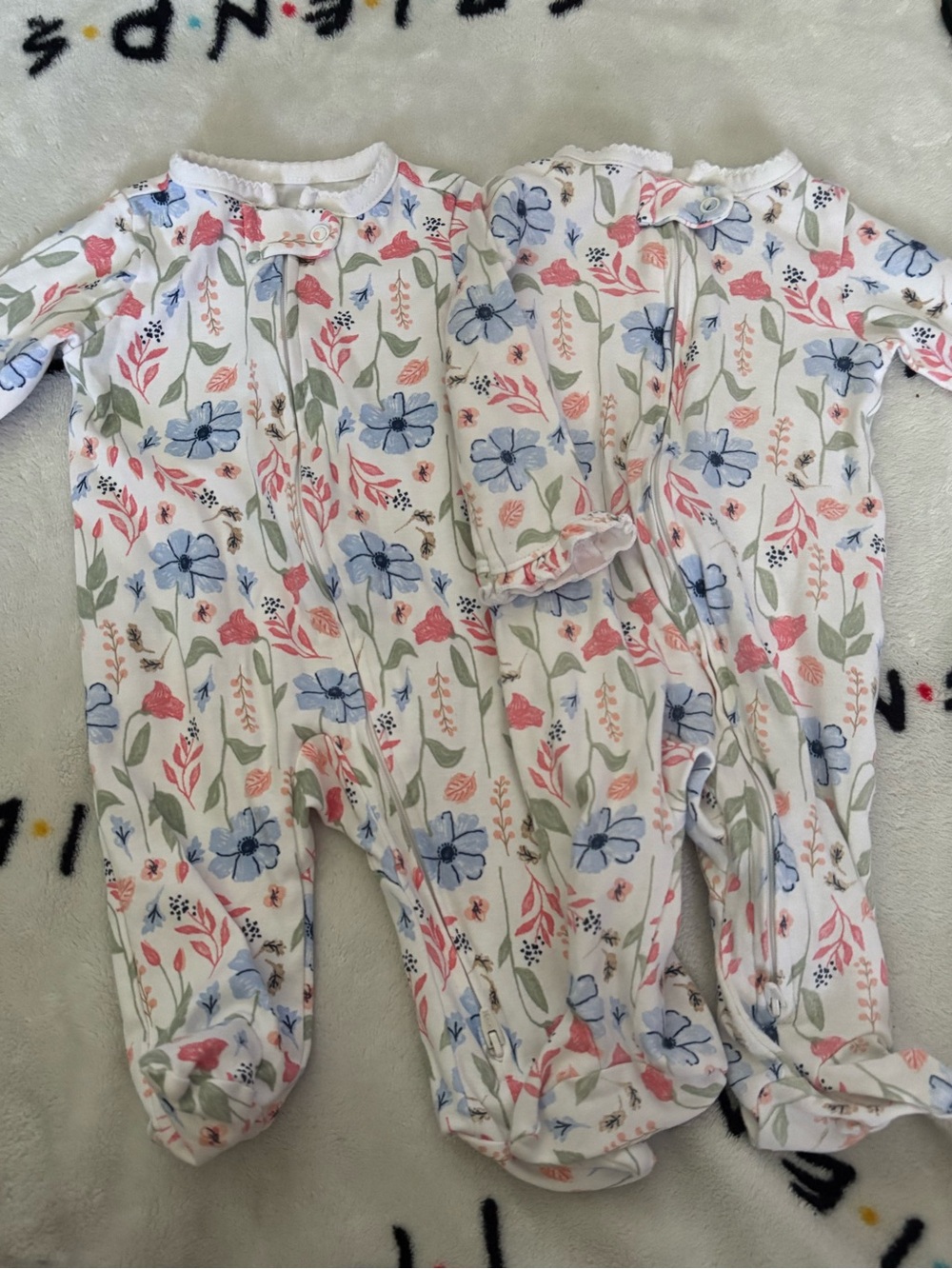 0-3 Floral Sleep and Play